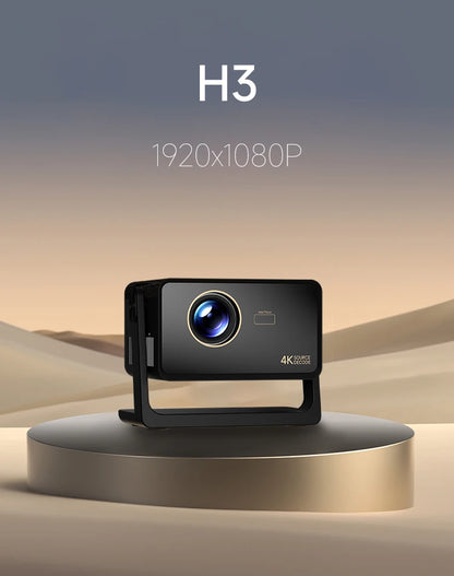Hot Selling Auto Focus Android H3 Projector Home Theater Smart Tv Outdoor Projectors 4K Full Hd Mini Portable Video Proyector