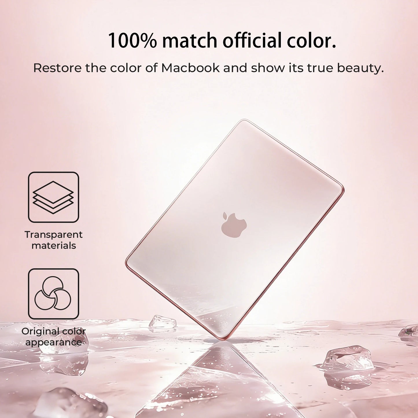 Laptop Case For MacBook Neo Case 13 inch 2026 100% Match Official Color Plastic Matte Hard Shell Case for A3404