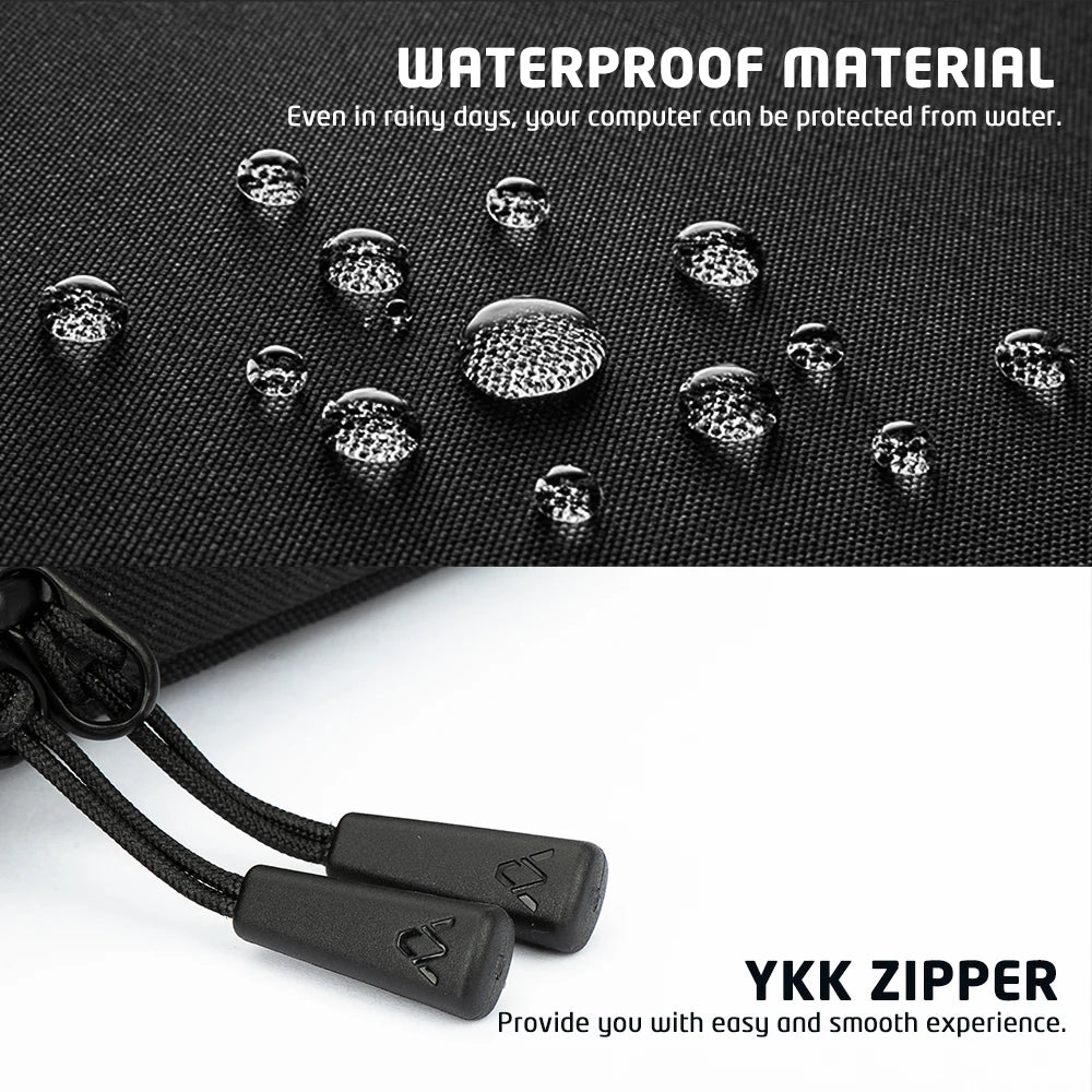 360° Protective Laptop Sleeve Bag for 13 14 15 16 inch MacBook Pro M4/M3/M2/M1 & Surface Laptop 7 13.8", Water-Resistant Case