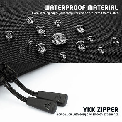 360° Protective Laptop Sleeve Bag for 13 14 15 16 inch MacBook Pro M4/M3/M2/M1 & Surface Laptop 7 13.8", Water-Resistant Case