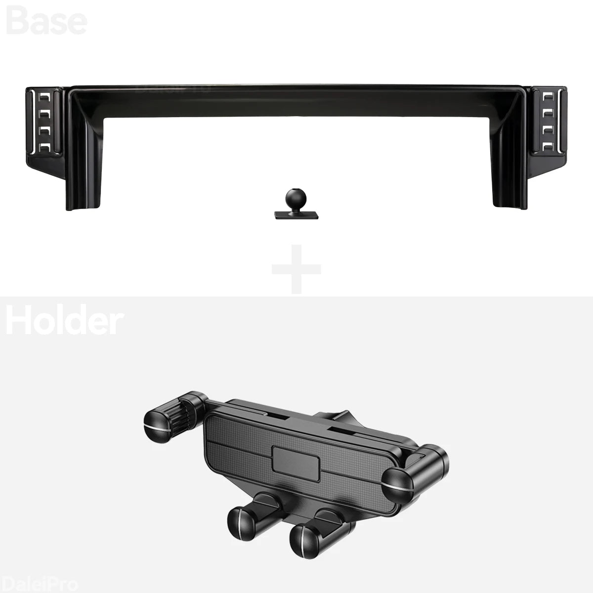 RHD LHD For Toyota Rav4 2026 2027 Dual Car Phone Holder Screen Fixed Clip Wireless Charger Phone Mount Qi Phone Charger Mount