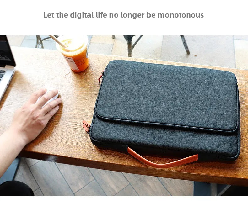 Laptop Bag For Xiaomi Dell Hp Lenovo Notebook Computer For Macbook Air M4 Pro M5 M3 M1 M2 13 14 15 15.6 16 12 Sleeve Case Cover