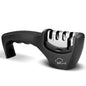 Knife Sharpener 4 in 1 Diamond Coated&Fine Rod Knife Shears and Scissors Sharpening stone System Stainless Steel Blades