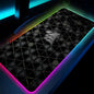 CORSAIR Mouse Pad Rgb Xxl Laptop Mat Gaming Mousepad Backlit Keyboard Gamer Girl Table Pads Desk