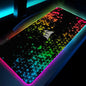 CORSAIR Mouse Pad Rgb Xxl Laptop Mat Gaming Mousepad Backlit Keyboard Gamer Girl Table Pads Desk