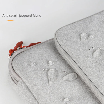 Laptop Bag for MacBook M4 Air 15 Case M3 M2 M1 Pro 13 14 15.4 Shockproof and Waterproof Fabric Handbag for MacBook 13.3 Inch