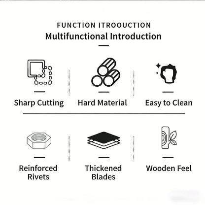 Newly 2 Piece Set Heavy Duty Kitchen Scissors-Stainless Steel Multi-Purpose Shears for Chicken, Fish, Bottle Opener&Nut Cracker
