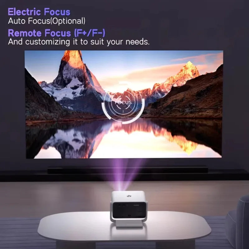 C30 Pro Led Video Projector Business 4K Android Smart Bluetooth Wifi Phone Tv Stick 4K Android Tv Home Cinema 3D Movie Projector