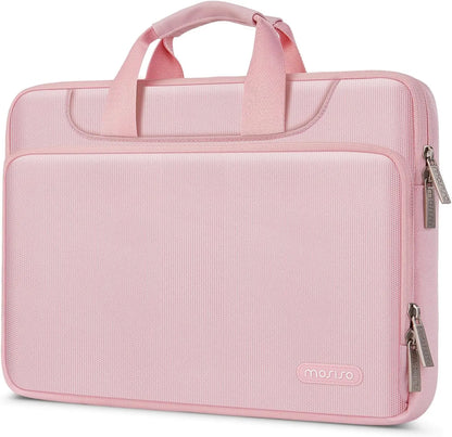 360 Protective Laptop Sleeve Handbag for 13 14 15 16 inch MacBook Pro Air M4 M3 M2 M1 Computer Notebook Sleeve Cover Briefcase