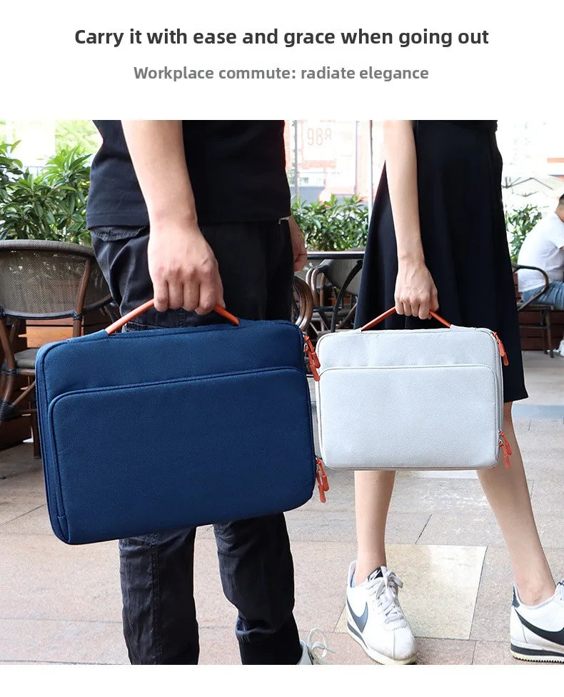 Laptop Bag For Xiaomi Dell Hp Lenovo Notebook Computer For Macbook Air M4 Pro M5 M3 M1 M2 13 14 15 15.6 16 12 Sleeve Case Cover