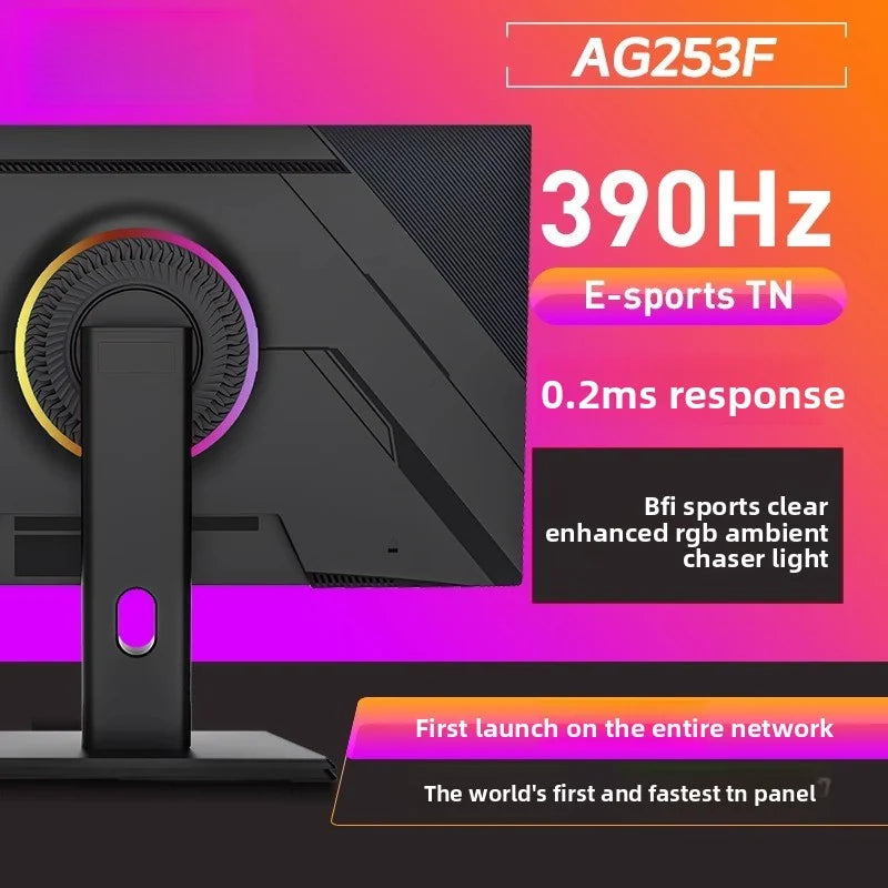 Factory Direct 24 27inch Computer Lcd Led Screen Monitor1080P 2K 4K 600hz 540hz 400hz 360Hz for Game