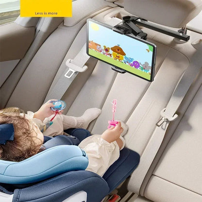 Car Tablet Holder Back Seat Headrest Mount For IPad Air Pro 4-13 Inch 360 Rotation Rear Pillow Phone Clamp Stand Universal