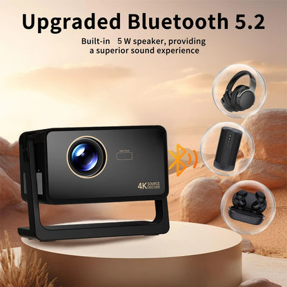 Hot Selling Auto Focus Android H3 Projector Home Theater Smart Tv Outdoor Projectors 4K Full Hd Mini Portable Video Proyector