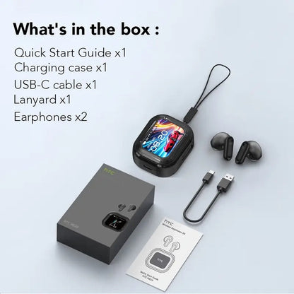 NNETM Wireless Earbuds with Language Translation & HD Sound
