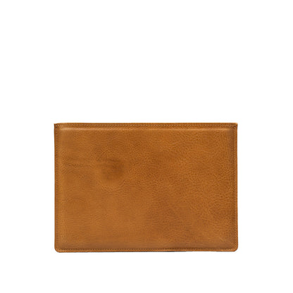 Slim leather sleeve for MacBook