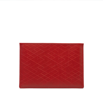 Slim leather sleeve for MacBook